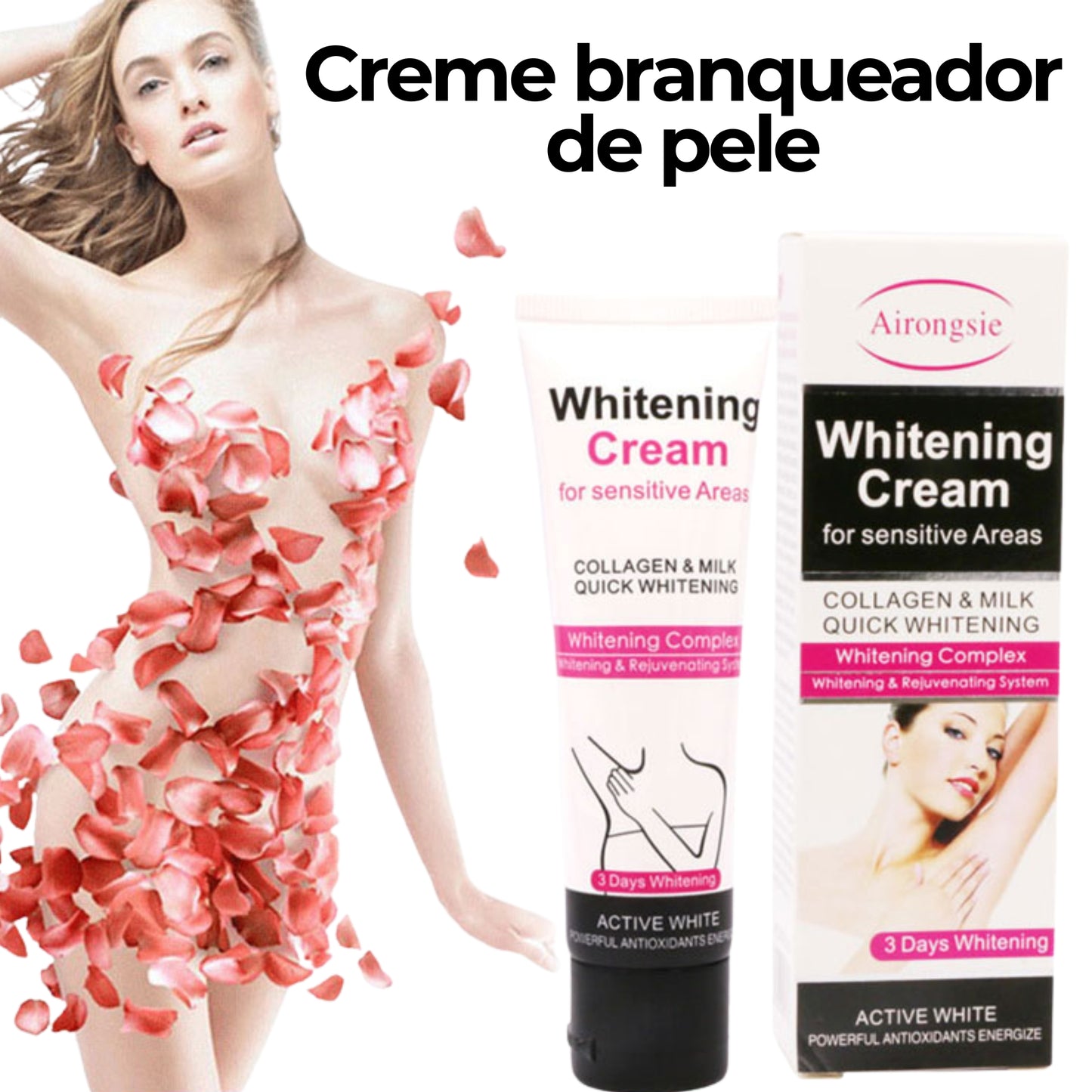 Creme Branqueador de Pele 50g