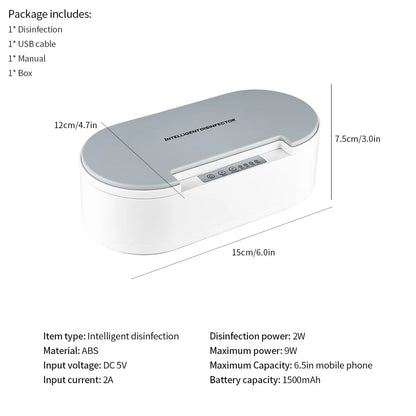 Stérilisateur UV électrique pour articles de beauté